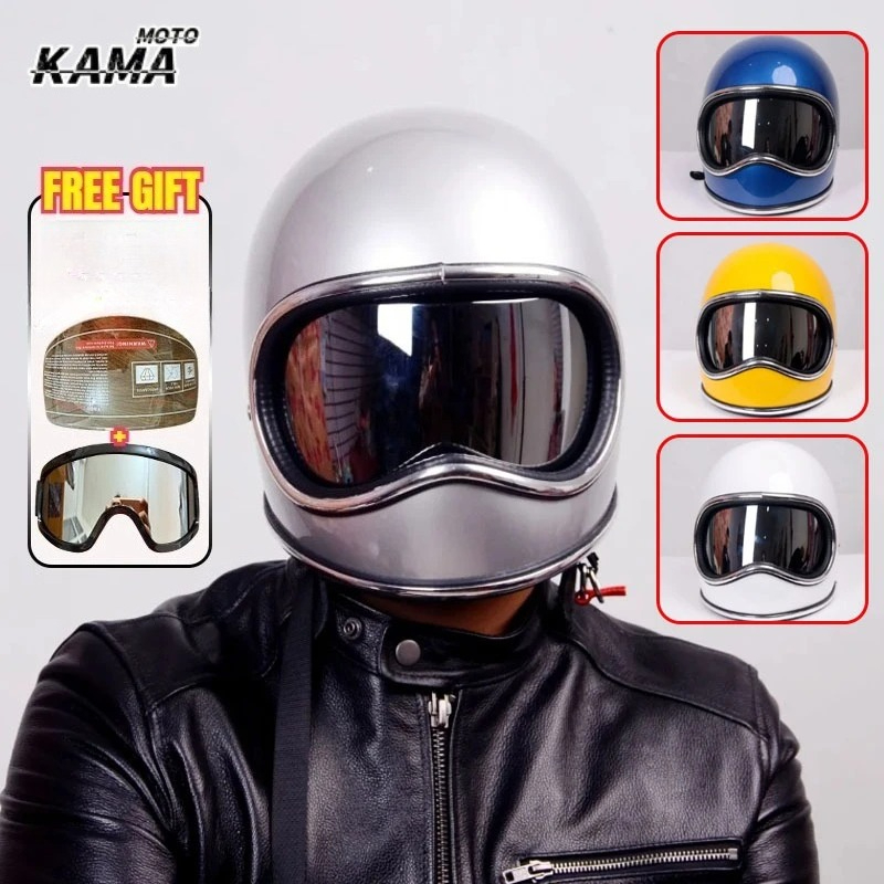Motorcycle Gear Japan - Capacete de fibra de vidro para