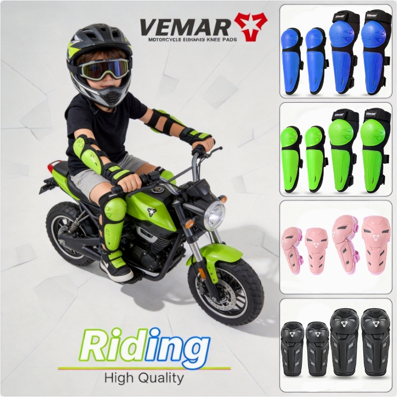 Motorcycle Gear For Kids - Conjunto de Protetores de Joelho e