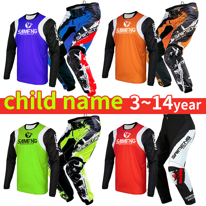 Motorcycle Gear For Kids - Novo Conjunto de Equipamentos de Motocross
