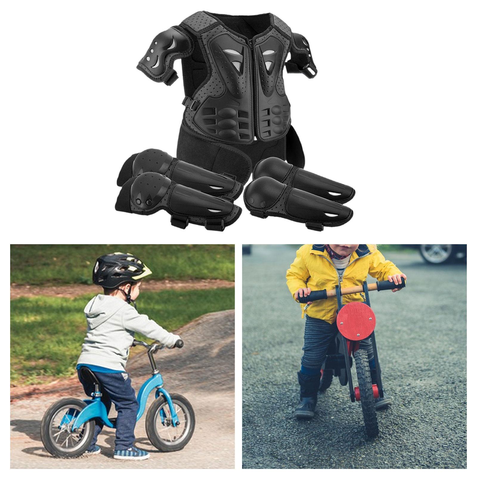 Motorcycle Gear For Kids - Acessórios Universais para Motocross, Armadura Confortável