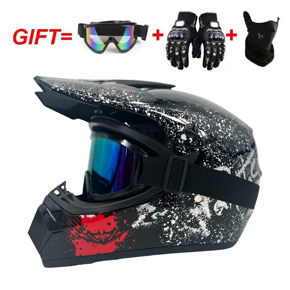 Motorcycle Gear For Kids - Equipamento para Moto Off-Road: Capacete para
