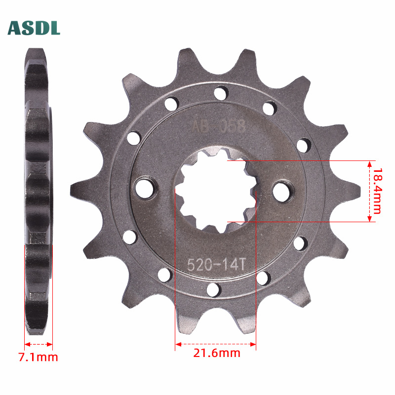 Roda dentada dianteira e trase - Motorcycle Gear Japan avaliação e preço