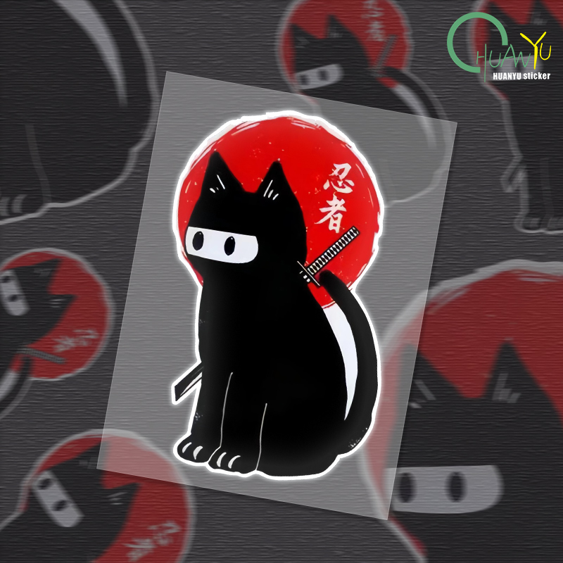 Adesivo refletivo de gato japo - Motorcycle Gear Japan avaliação e preço
