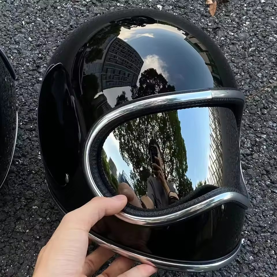 Capacete de Moto Estilo Corean - Motorcycle Gear Japan avaliação e preço