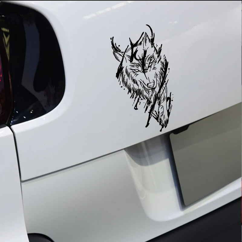 Adesivo de Carro Wolf: Decalqu - Motorcycle Gear Auto avaliação e preço