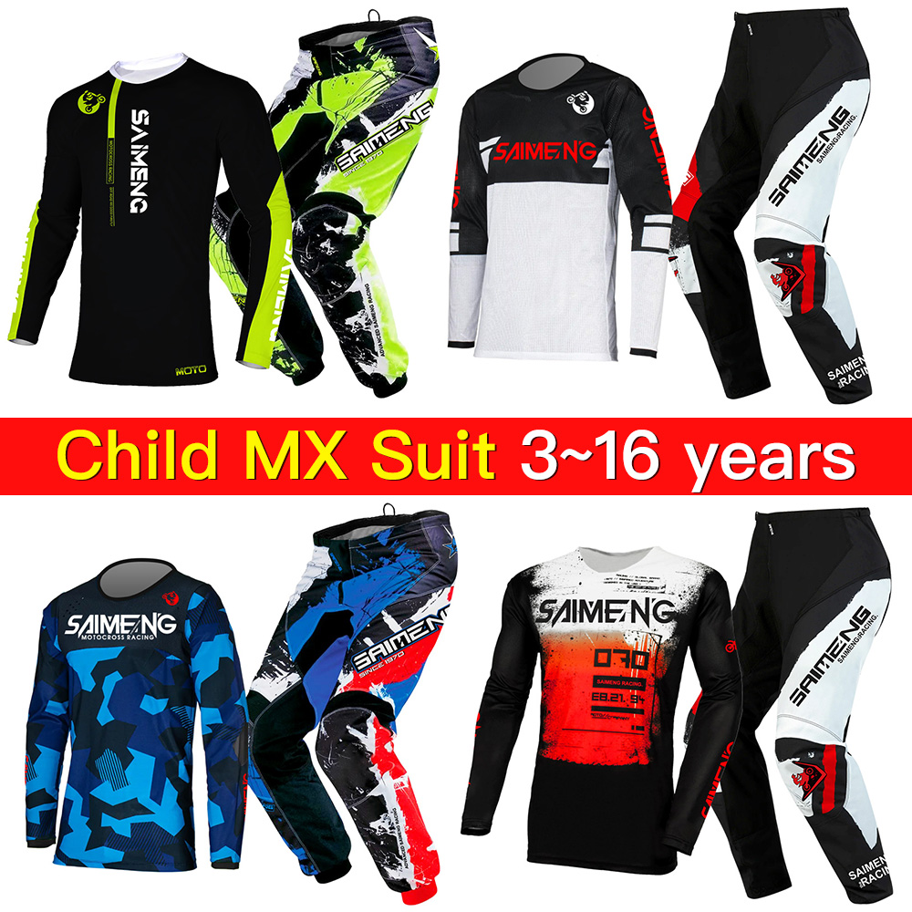 Conjunto de Motocross Infantil - Motorcycle Gear For Kids avaliação e preço